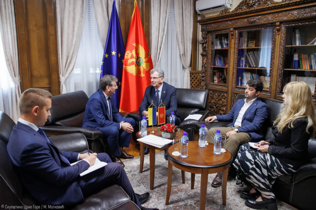 Camaj i Gerasimenko: Crna Gora i Ukrajina imaju dobre i prijateljske odnose koji će se dodatno osnažiti kroz Grupu prijateljstva sa Ukrajinom