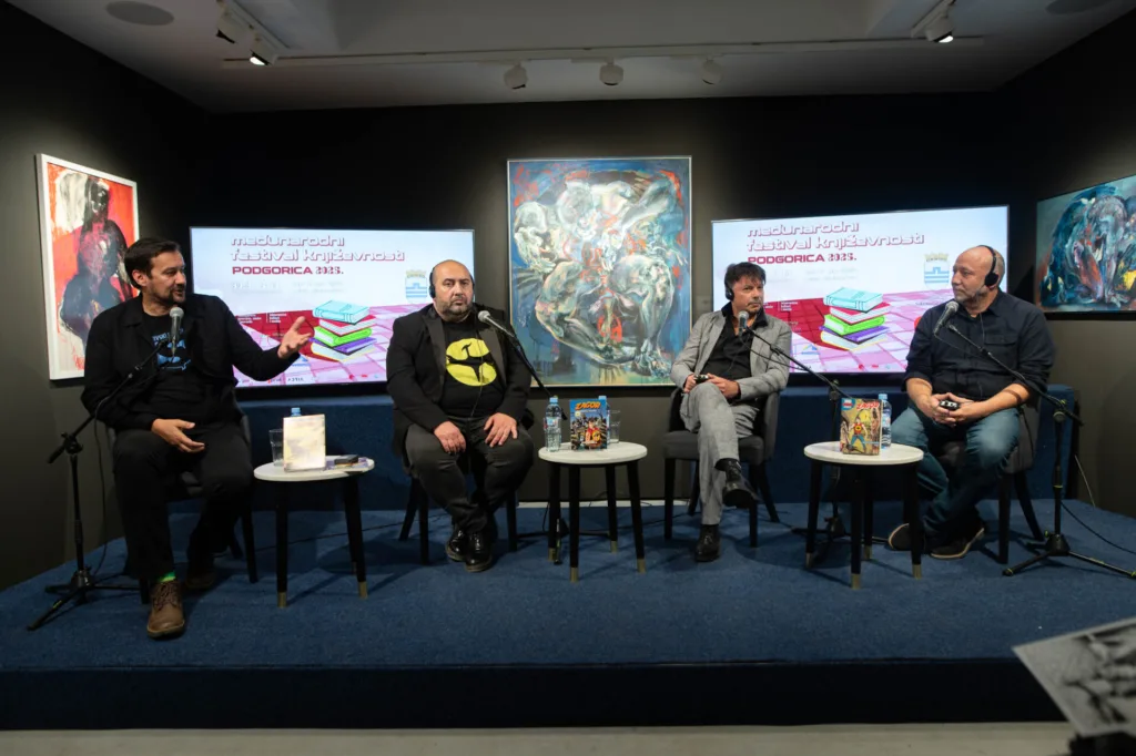 Podgorica u znaku italijanskog stripa i poezije Aleksića i Lucića
