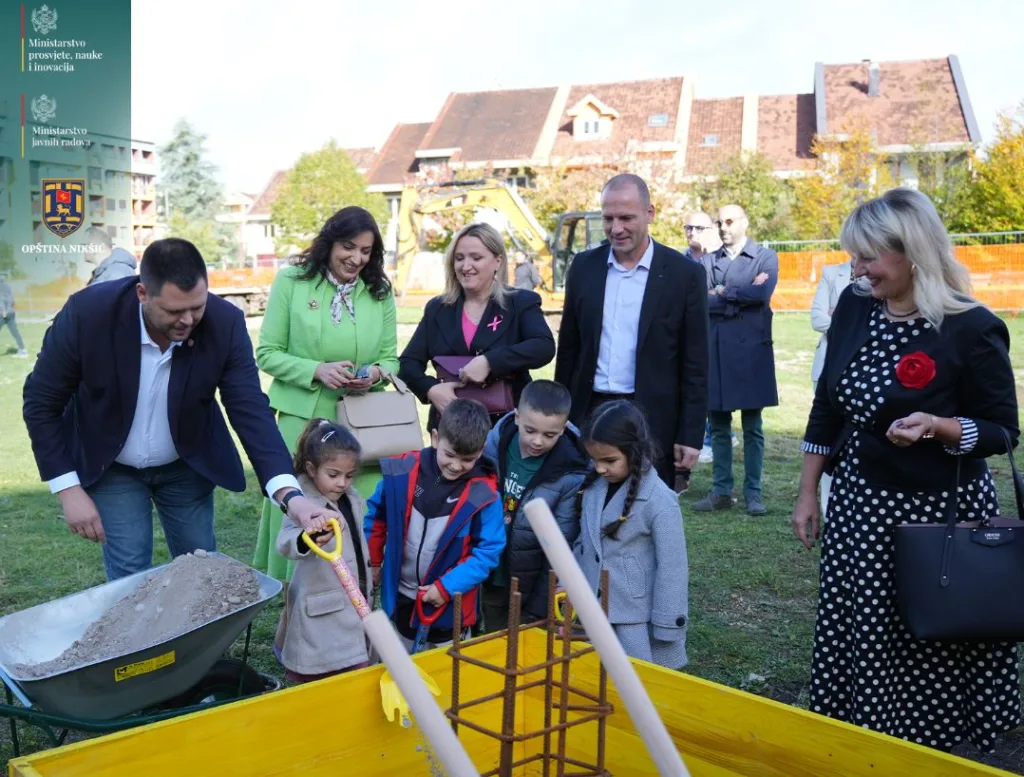 Položen kamen temeljac za novi vrtić u Nikšiću