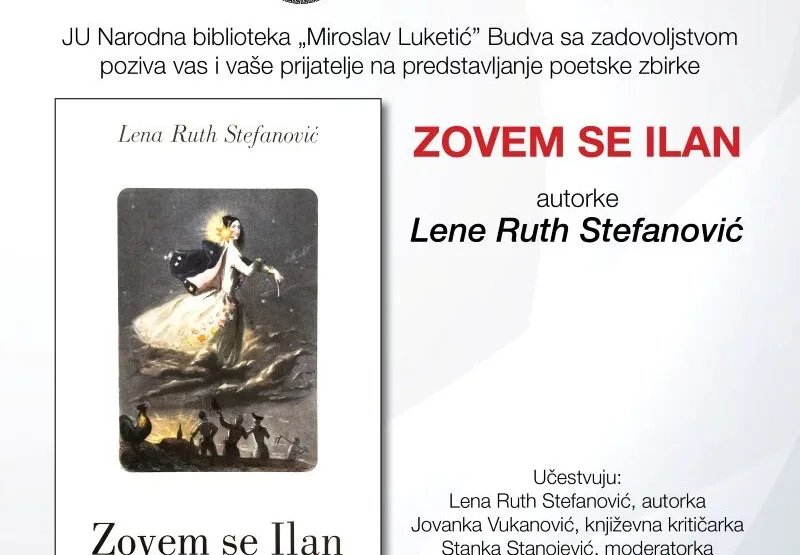 Predstavljanje knjige poezije Lene Ruth Stefanović  u Budvi