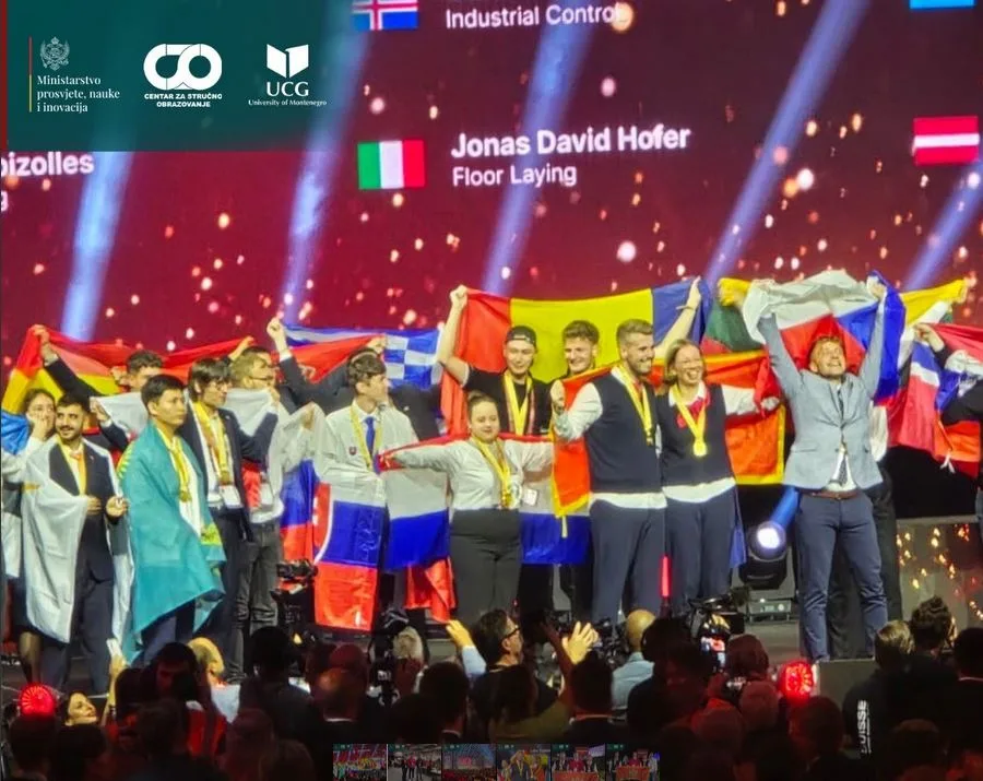 Dvije medalje za crnogorski tim iz Preduzetništva na EuroSkills 2025