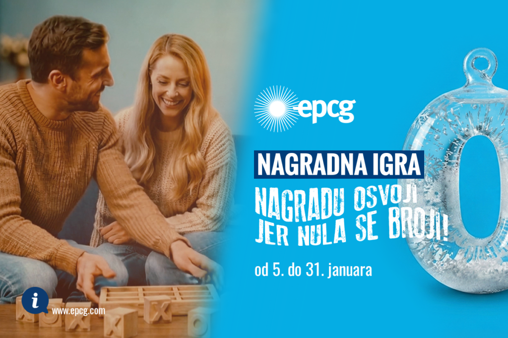 Nagradna igra EPCG za domaćinstva: „Nagradu osvoji, jer nula se broji“
