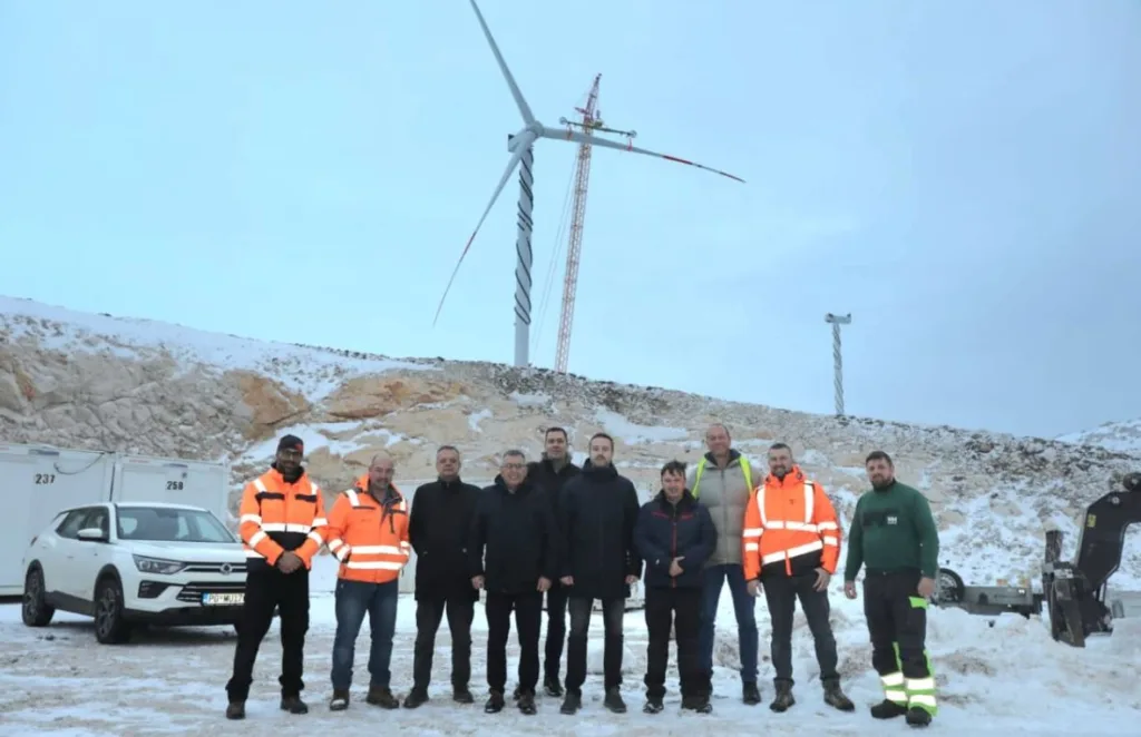 EPCG instalirala najveću vjetroturbinu u Evropi