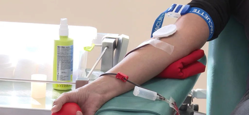 (VIDEO) Akcija dobrovoljnog davanja krvi povodom Dana MUP-a: Cilj je obezbijediti stabilne rezerve krvi