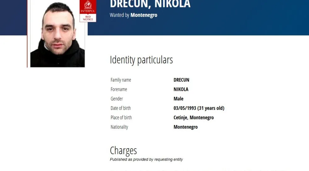 Podignuta optužnica: Nikola Drecun optužen za ubistvo Roganovića i Kaluđerovića