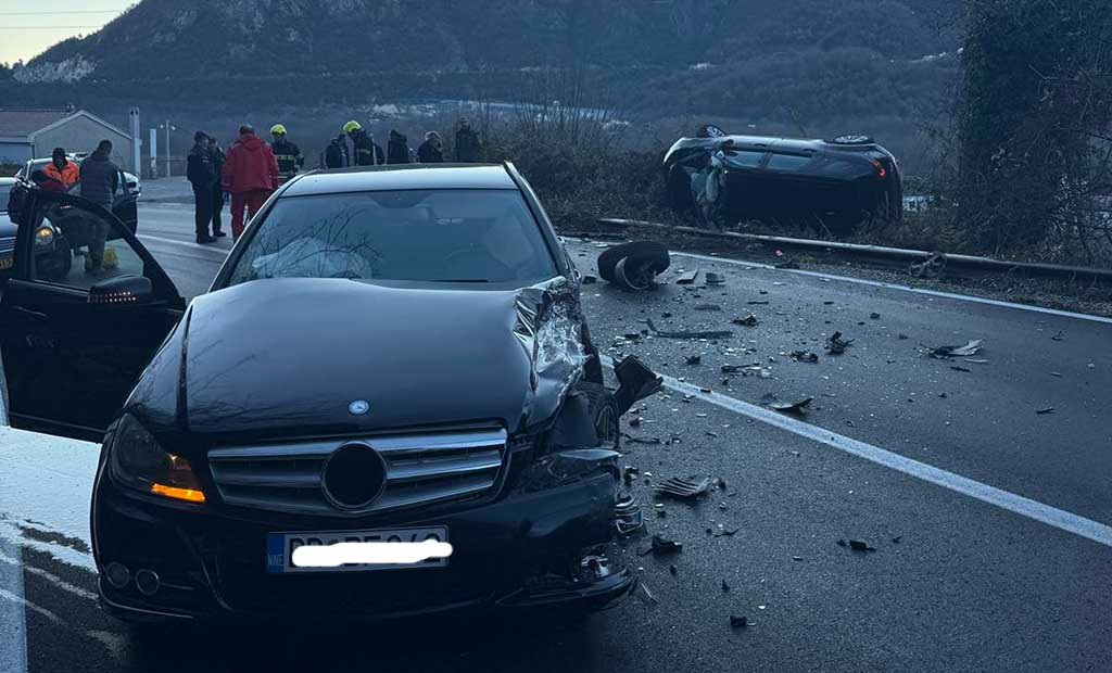 Saobraćajna nezgoda na putu Bar-Virpazar