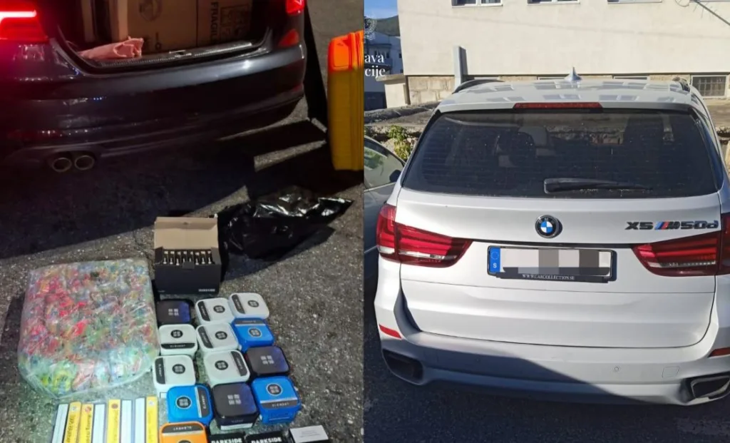 Na GP Metaljka oduzet BMW sa potjernice Švedske, na Dobrakovu oduzeti duvanski proizvodi i mašina za led