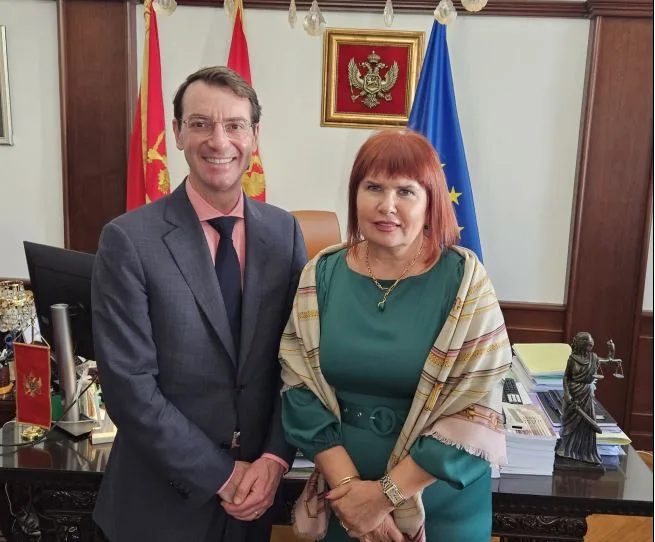 Pavličić sa Hjuzom: IRMCT dostavio crnogorskim organima dokumentaciju o 18 osoba iz Crne Gore povezanih sa ratnim zločinima u Sarajevu