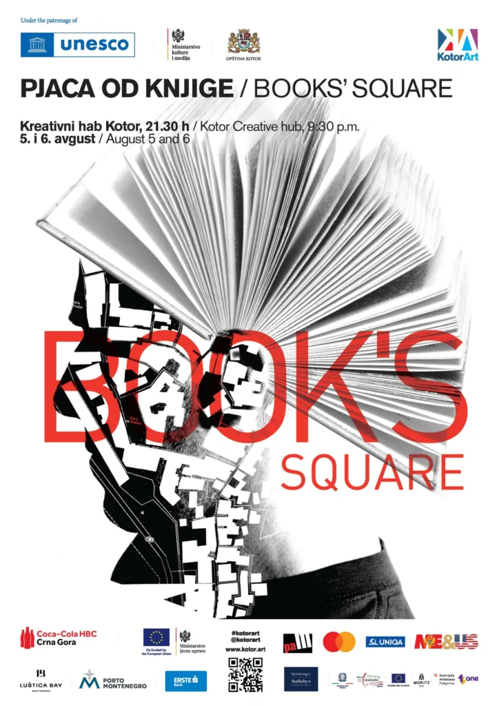 Pjaca od knjige – književni program KotorArta u znaku sjećanja, identiteta i ženskih glasova