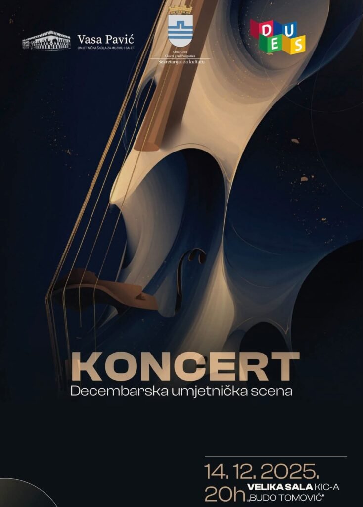 Koncert Umjetničke škole za muziku i balet „Vasa Pavić“ u KIC-u “Budo Tomović”