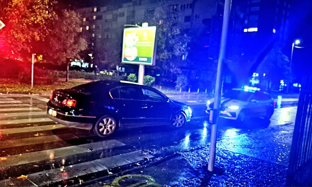 Nikšić: Djevojka povrijeđena u saobraćajnoj nezgodi