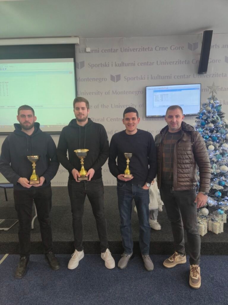 Nikola Popović pobjednik Studentskog kupa u šahu
