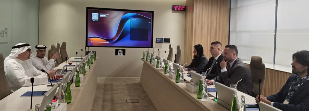 Šahmanović: Crna Gora vidi Masdar kao pouzdanog strateškog partnera u ostvarivanju svojih energetskih ciljeva