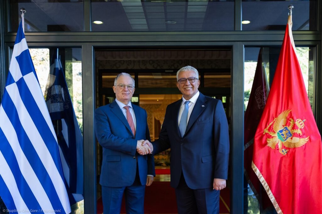 Mandić sa Tasulosom: Grčka će savjetovati druge članice da glasaju za prijem Crne Gore u EU