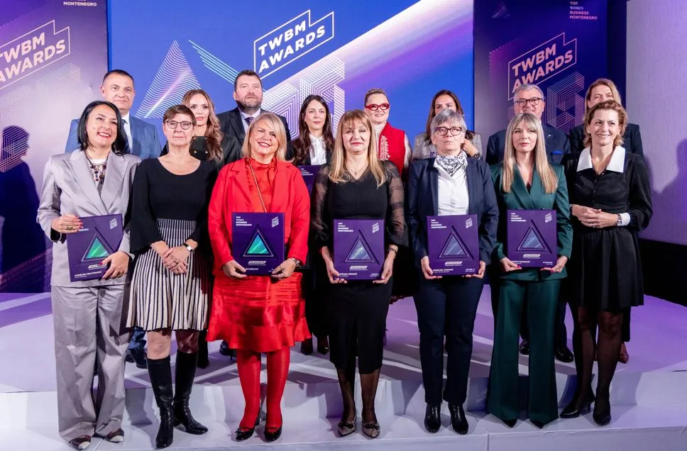 Najuspješnijim ženama u biznisu dodijeljena priznanja Top Women Business Montenegro 2025