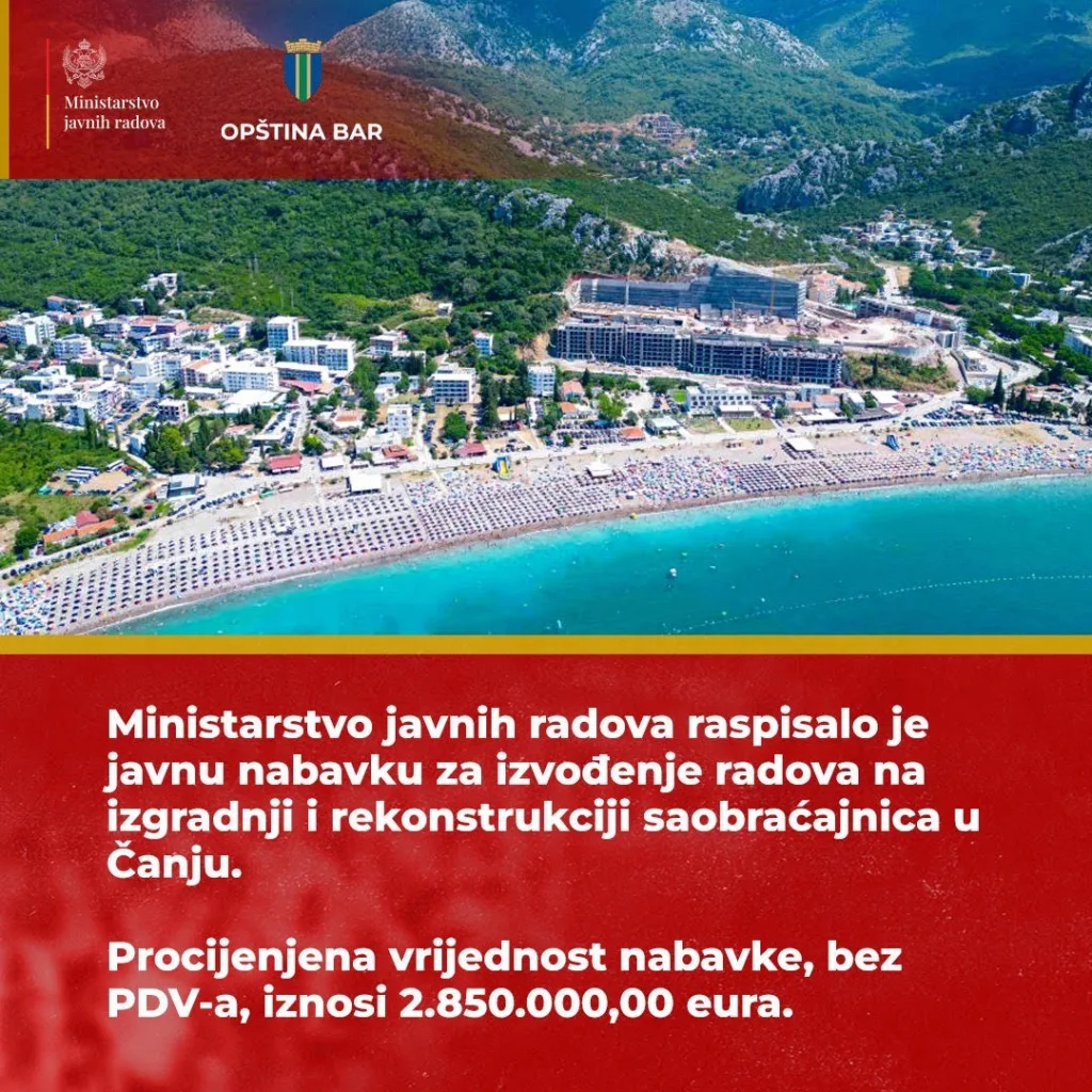 Raspisana javna nabavka za izvođenje radova na izgradnji i rekonstrukciji saobraćajnica u Čanju