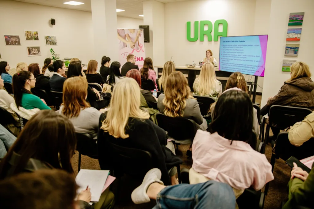 Forum žena URE organizovao predavanje dr Lekić povodom ružičastog oktobra – mjeseca borbe protiv raka dojke