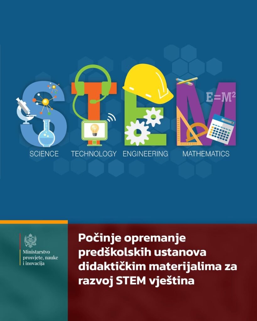 Nabavka didaktičkog materijala za razvoj STEM vještina kod djece predškolskog uzrasta