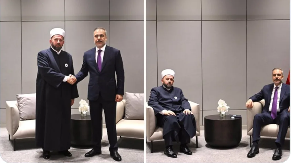 Reis Fejzić se sastao sa ministrom inostranih poslova Republike Turske Hakanom Fidanom