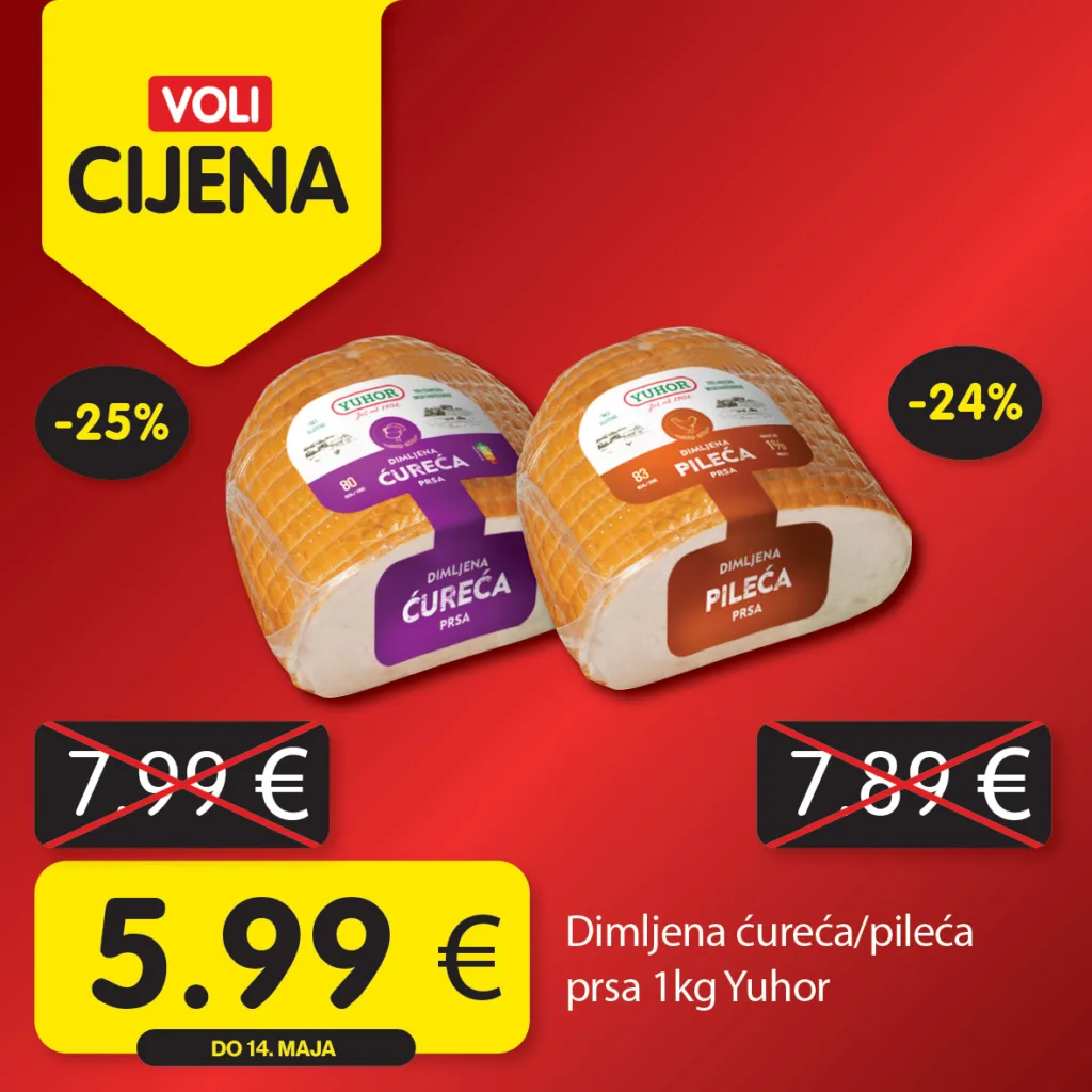 Uštedite na omiljenim proizvodima!