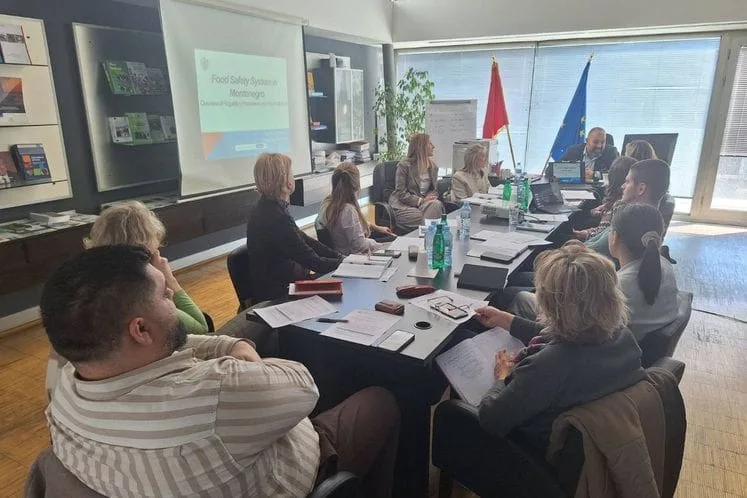 Održan sastanak sa nacionalnom mrežom za bezbjednost hrane u Crnoj Gori