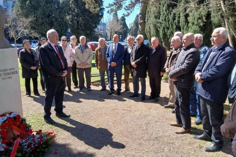 Radojević: Časni i junački život narodnog heroja Buda Tomovića uzor mladim generacijama i naraštajima