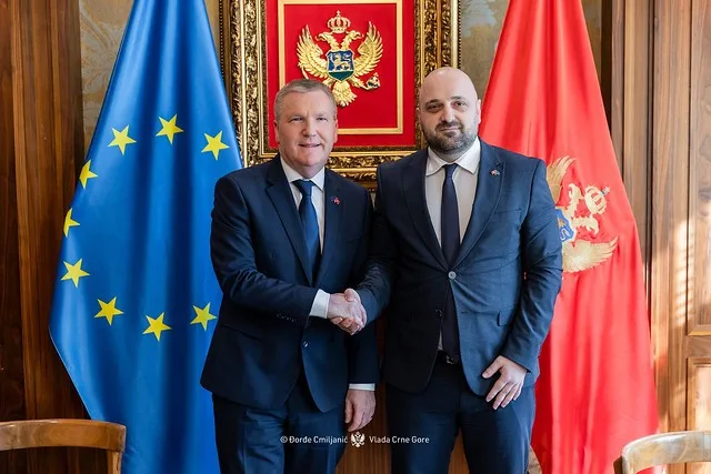 Božović – Mekgrat: Crna Gora odlučna u ispunjavanju obaveza iz evropske agende