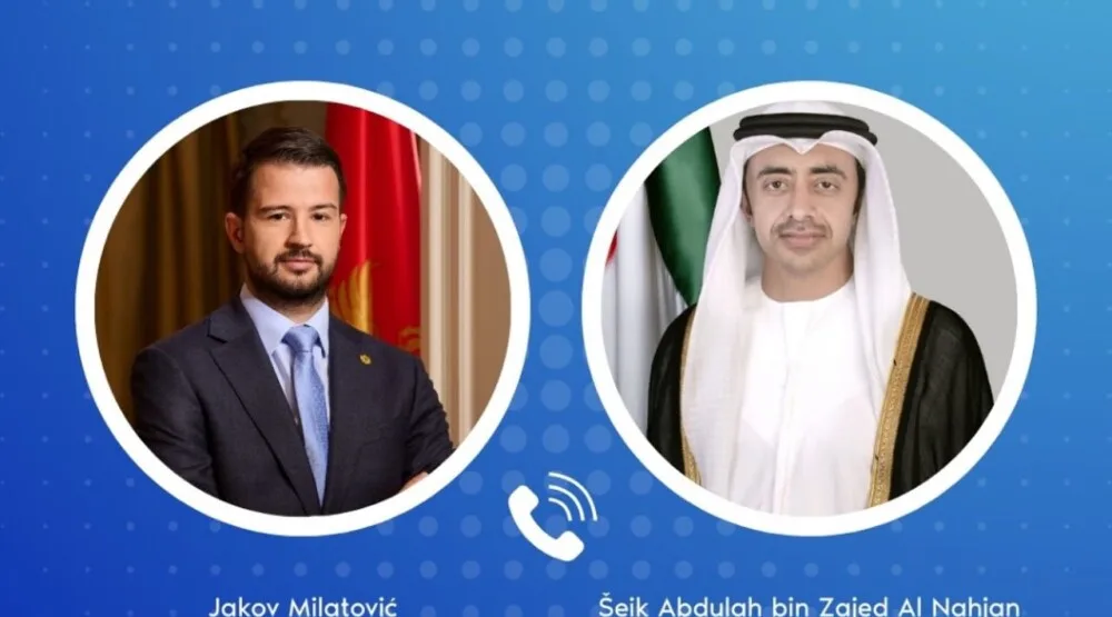 Milatović u razgovoru sa Al Nahjanom pojasnio zašto je vratio Sporazum Skupštini