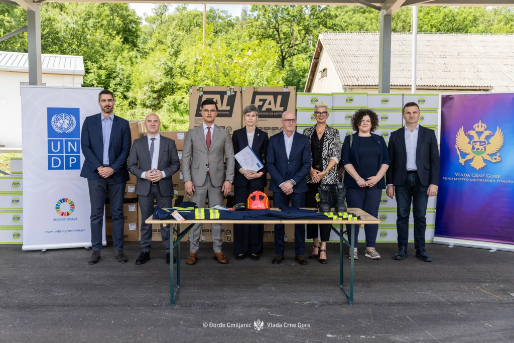 MUP dobio vrijednu donaciju od UNDP: Sistem zaštite i spašavanja spremniji za požarnu sezonu