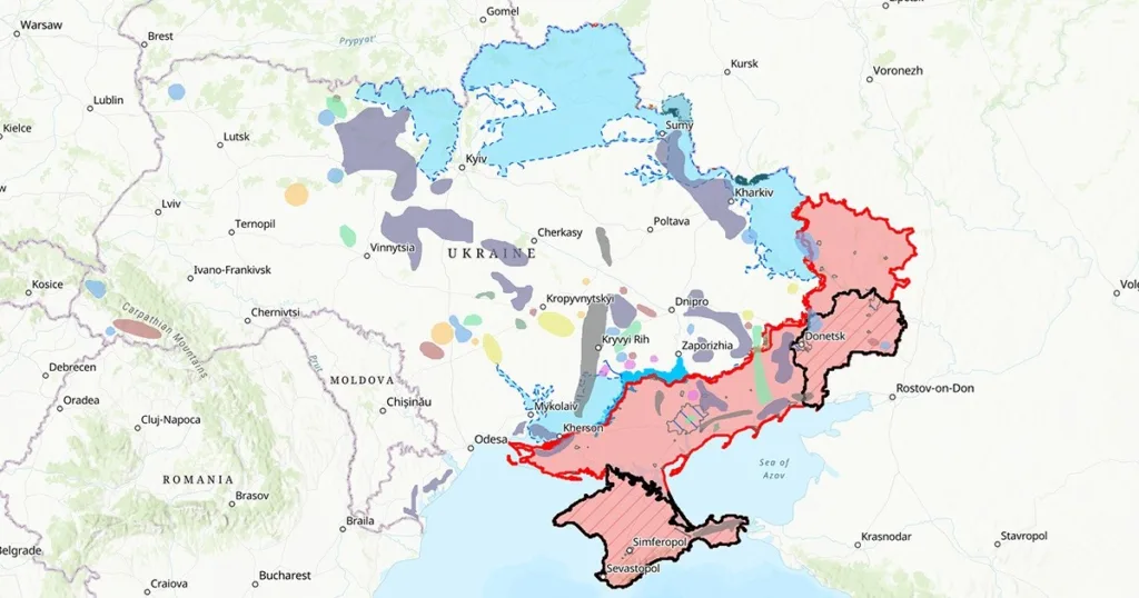 Ovako bi Ukrajina izgledala prema Trampovom planu za kraj rata