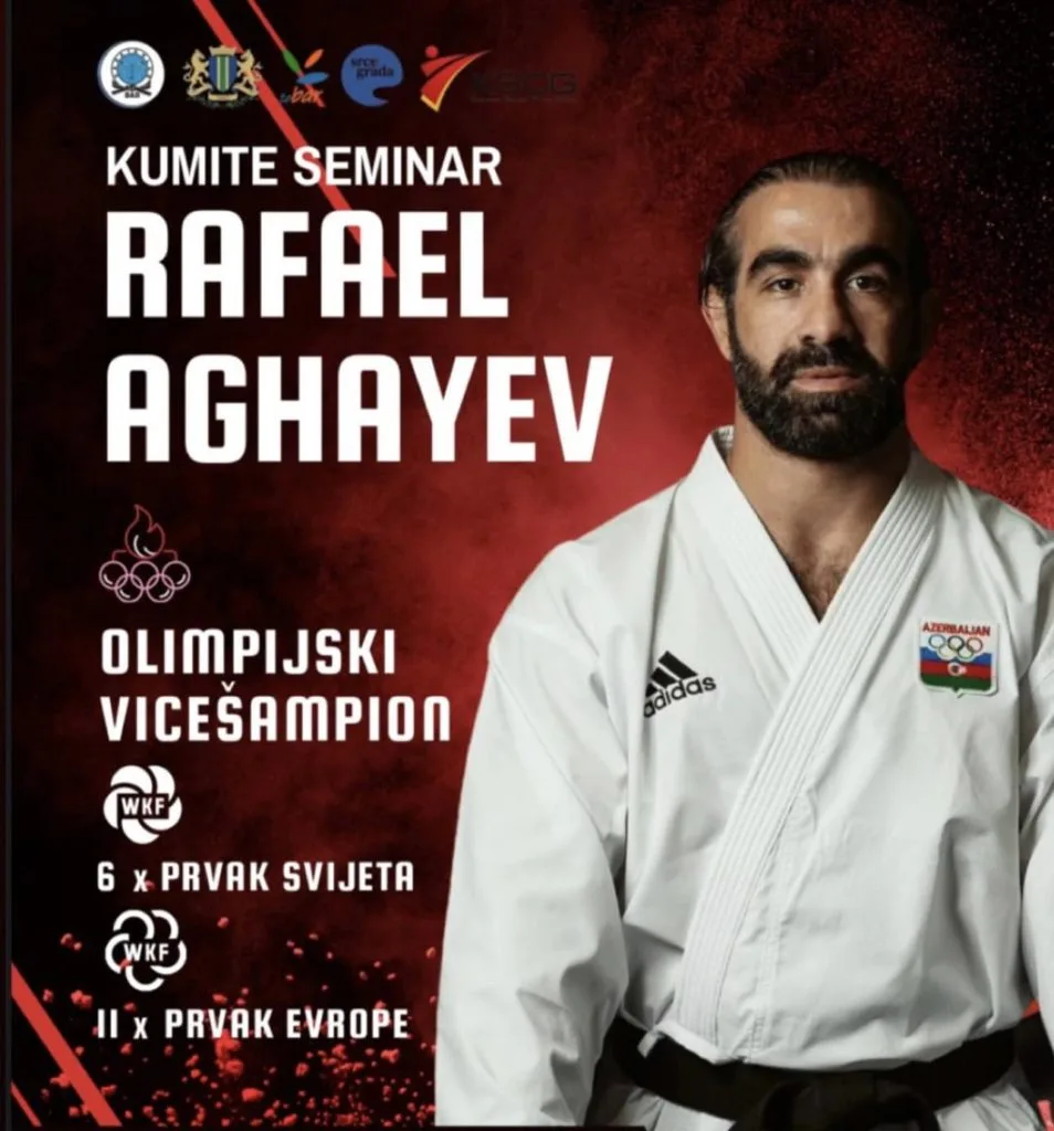 Agajev za vikend na seminaru u Baru