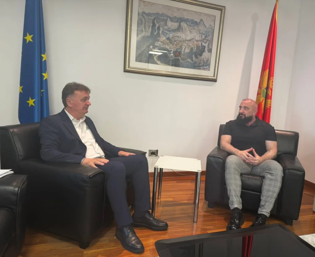Aleksić razgovarao sa aktivistom za ljudska prava Aleksandrom Sašom Zeković