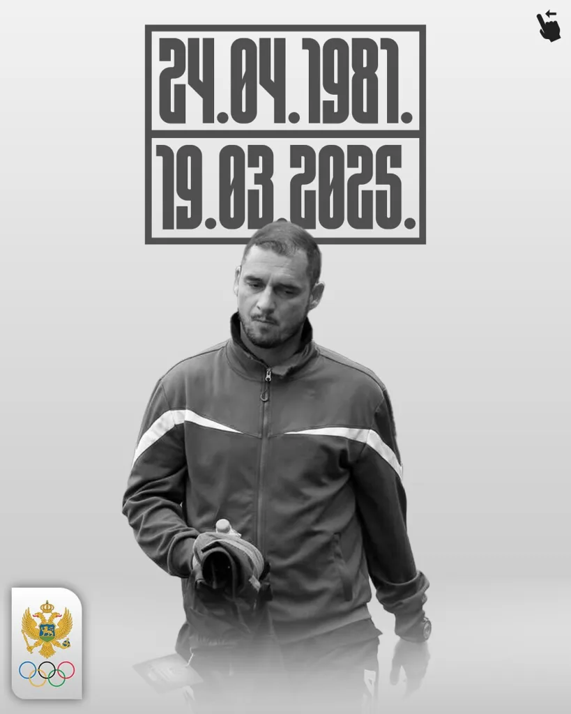 Simonović: Delibašić će ostati upamćen kao istinski ambasador crnogorskog sporta