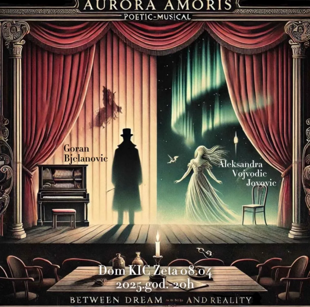 Premijera poetsko-muzičkog spektakla “Aurora amori” u KIC-u Zeta