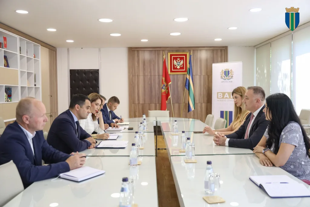 Raičević sa Gutićem o unaprjeđenja socijalnog ambijenta u Baru