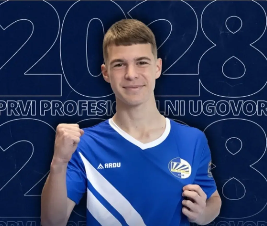 Sutjeska ulaže u budućnost: Blažo Đukić postao  profesionalac