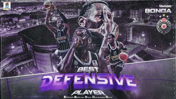 Bonga najbolji defanzivac ABA lige, Kamenjaš na drugom mjestu