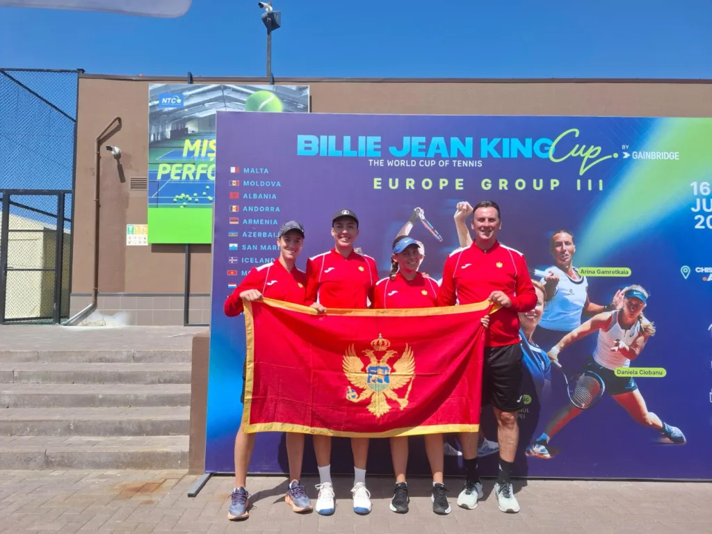 Crnogorske teniserke savladale Andoru za sedmo mjesto