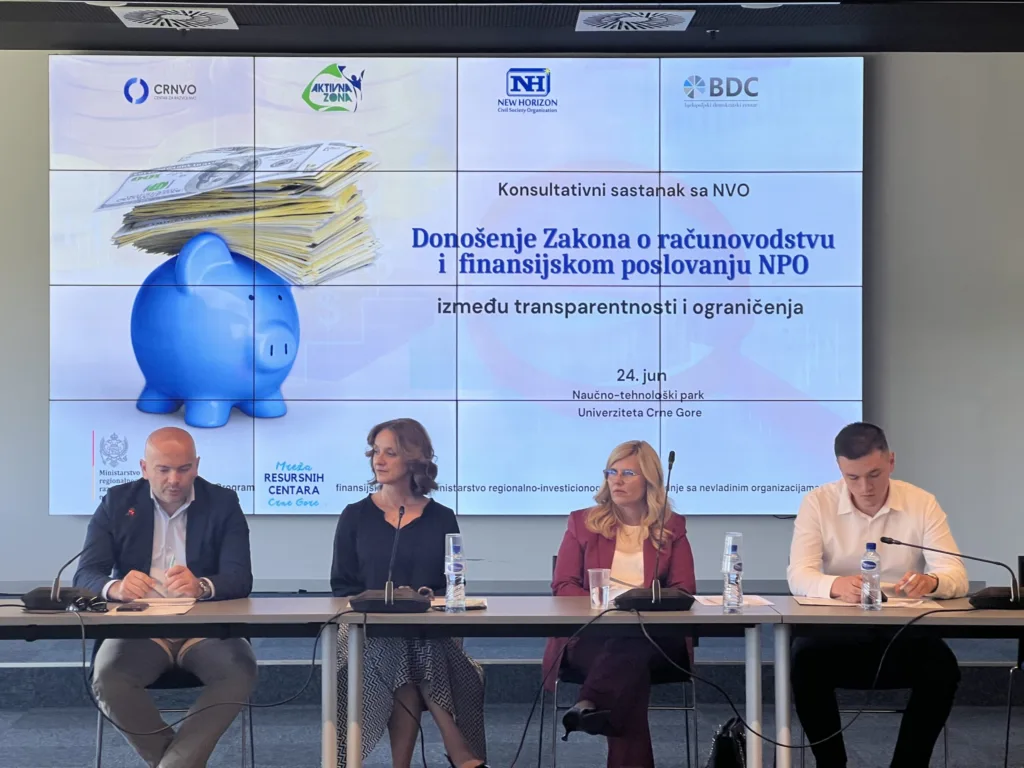 Predstavnici civilnog sektora traže transparentan i podsticajan zakon koji će obuhvatiti sve neprofitne subjekte
