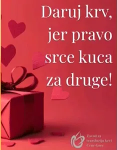 (VIDEO) Zavod za transfuziju krvi: Za Dan zaljubljenih na najhumaniji način, davanjem krvi, pokažimo ljubav