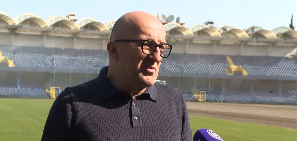 Vučković: Trava na Stadionu trebalo da bude postavljena do sredine juna, zbog kašnjenja materijala rok pomjeren za 15. jul