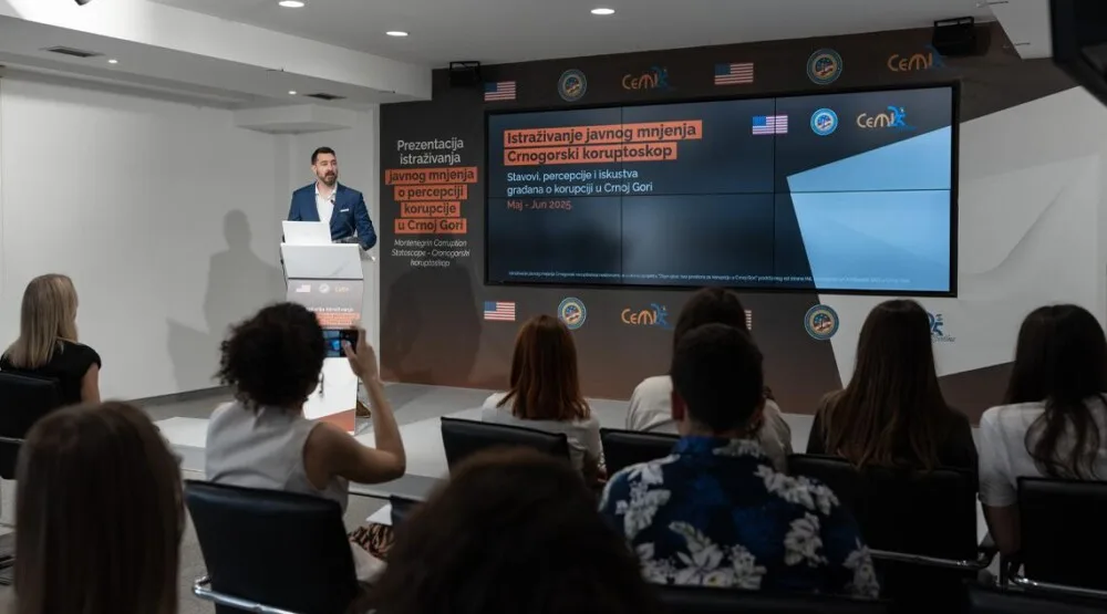 Velika većina građana vjeruje da je korupcija prisutna, a značajan broj je spreman da u njoj učestvuje