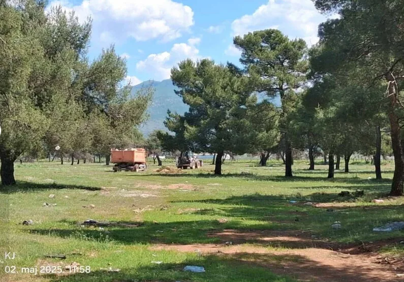 Očišćen dio Ćemovskog polja iza stočne pijace