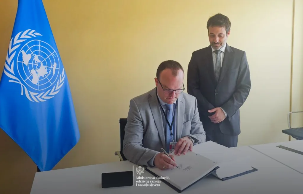 Ćulafić potpisao Sporazum o očuvanju i održivom korišćenju morske biološke raznovrsnosti
