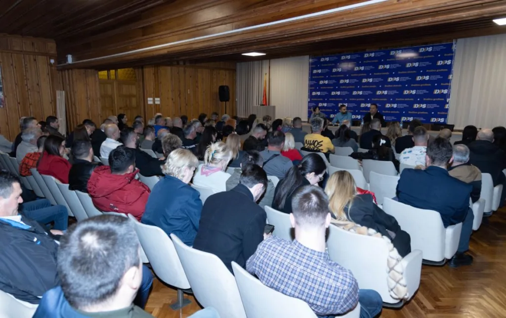 DPS Nikšić usvojio odborničku listu za predstojeće izbore