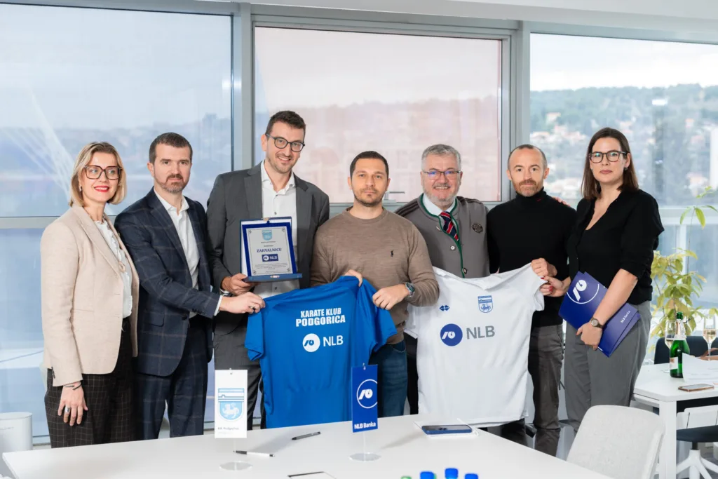 Karate klub Podgorica nastavlja saradnju sa NLB Bankom