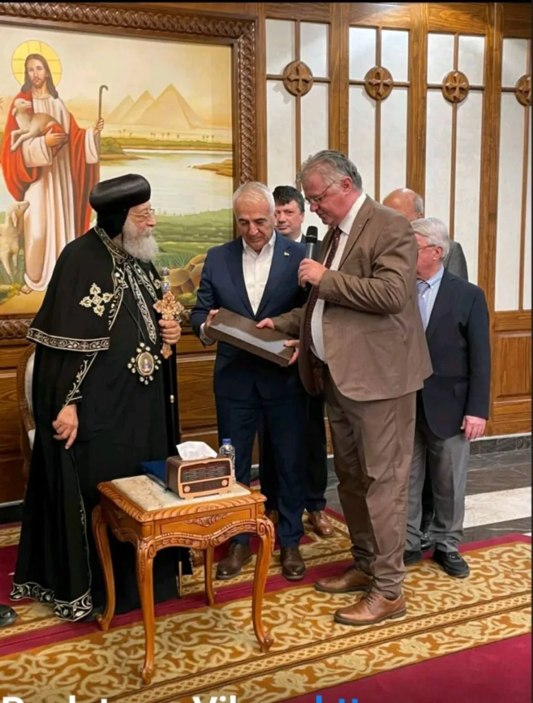 Đurović i Bojović sa Patrijarhom Teodorom II