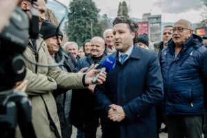 Abazović i Konatar podržali penzionere u Bijelom Polju: Penziona reforma se mora projektovati 10 godina unaprijed