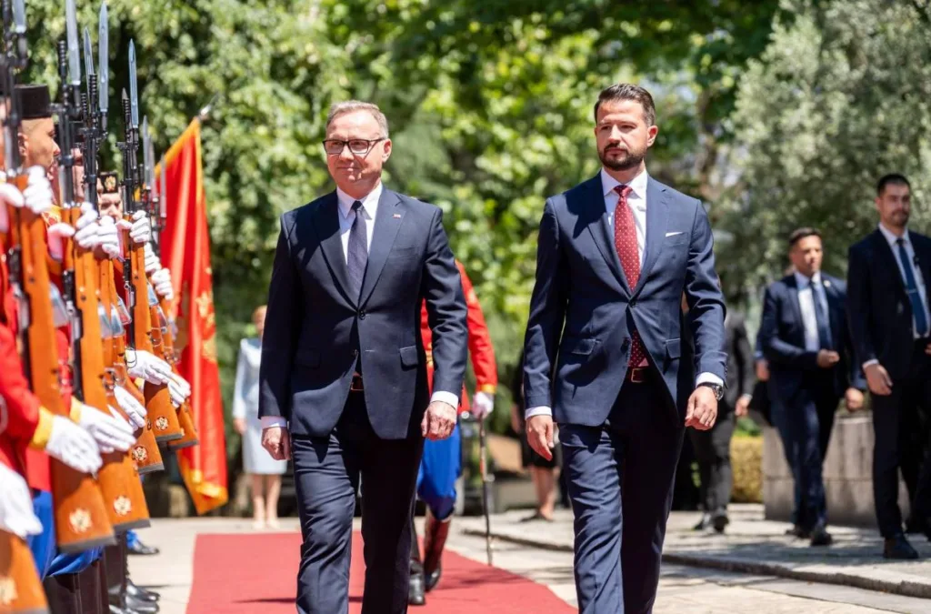 Predsjednik Poljske u posjeti: Snažan podsticaj Crnoj Gori na putu ka punopravnom članstvu u EU