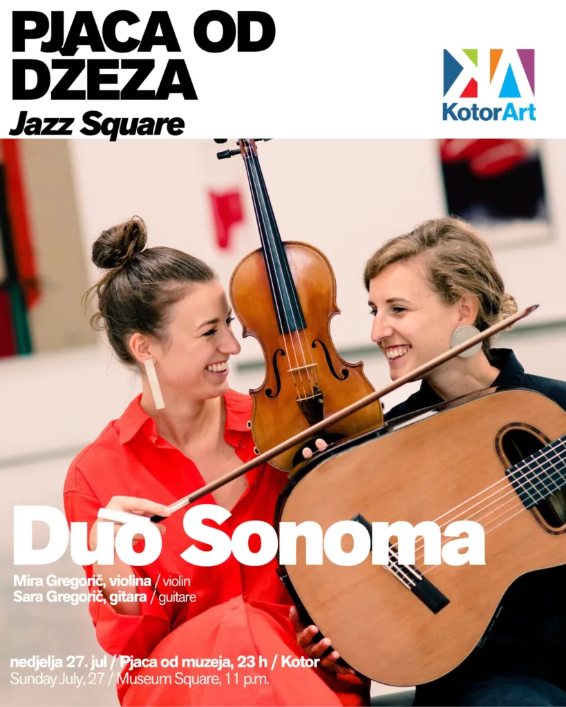 Austrijski Duo Sonoma na KotorArt Pjaci od džeza